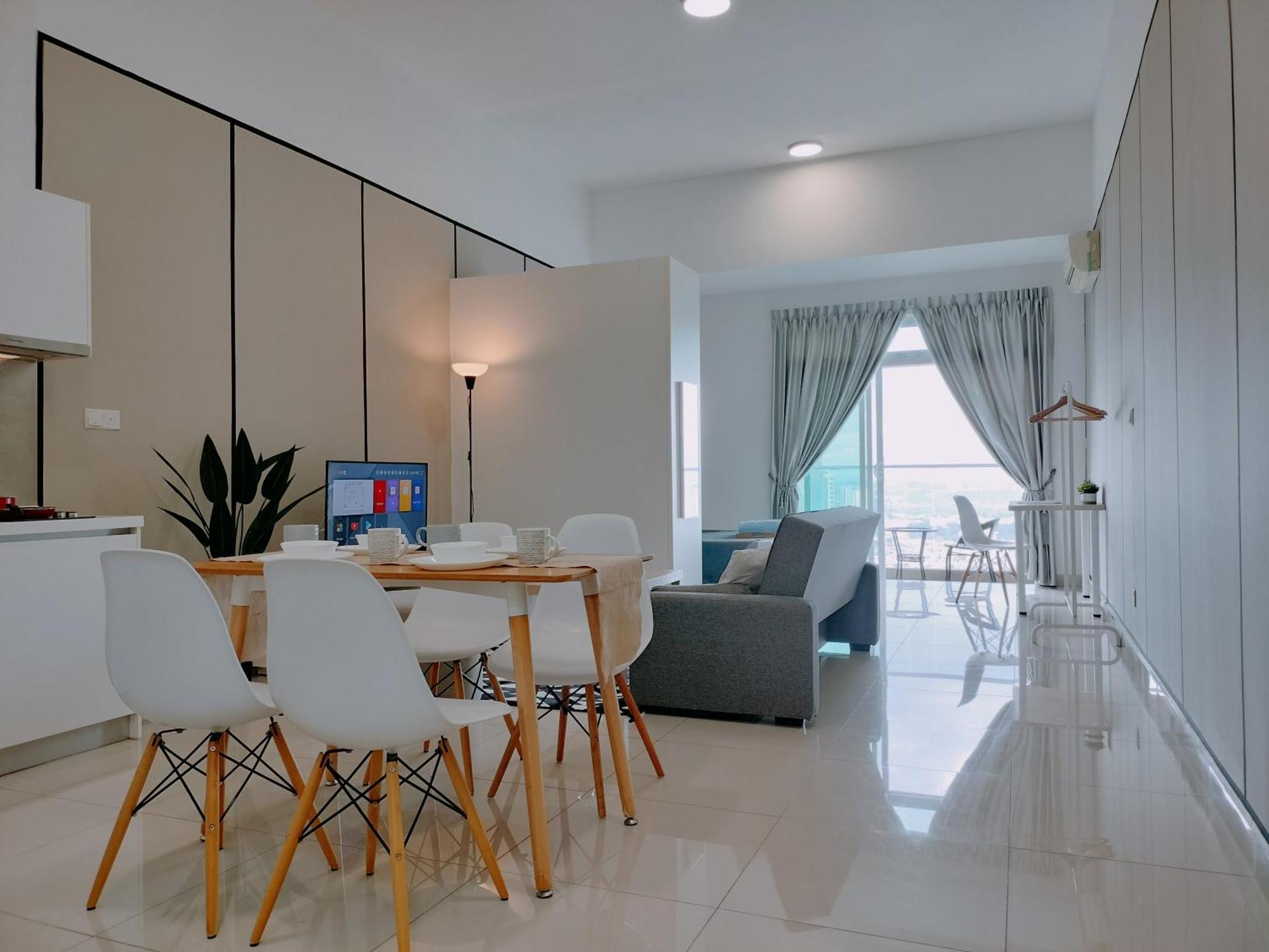Delight Homestay Twin Galaxy جوهر بهرو المظهر الخارجي الصورة